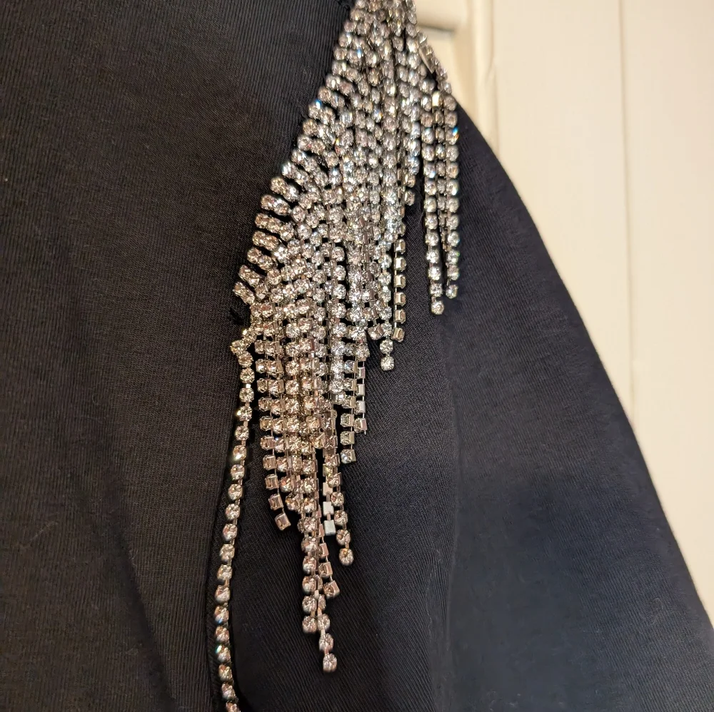 Veronica Beard Rumia rhinestone Tee Size Small - Picture 4 of 8